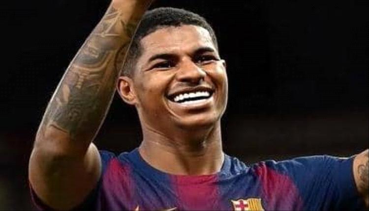 راشفورد يقدم اول فروض الولاء لبرشلونة