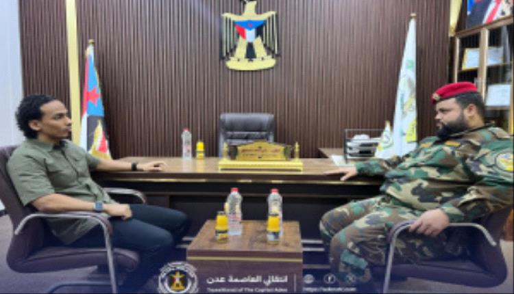 السقاف يزور ميناء المنطقة الحرة بالعاصمة عدن ويطلع على الجهود الأمنية المبذولة اخبار محلية السقاف يزور ميناء المنطقة الحرة