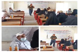 تدشين الدورة التدريبية لمتطوعي التثقيف والإعلام الصحي في يافع رصد حول التحصين ضد مرض شلل الأطفال
