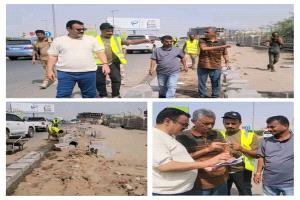 مدير عام مديرية المنصورة يؤكد حرص وإهتمام قيادة السلطة المحلية، على إبراز المديرية بمظهرها الحضاري