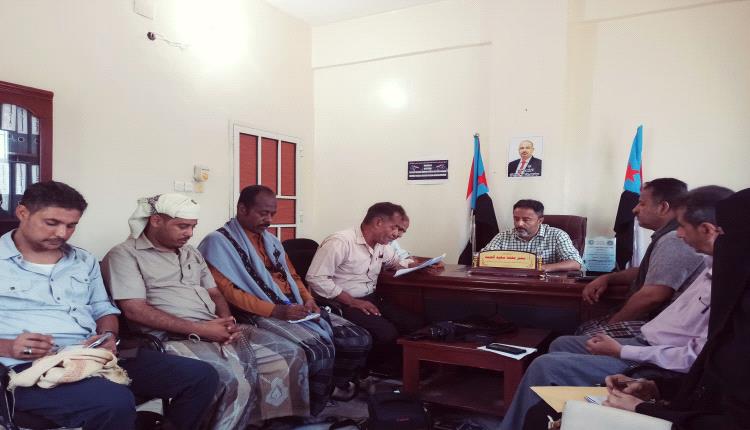 تنفيذية انتقالي أبين تعقد اجتماعها الدوري الأول لشهر يونيو وتؤكد أن فتح طريق ثرة شأن سيادي