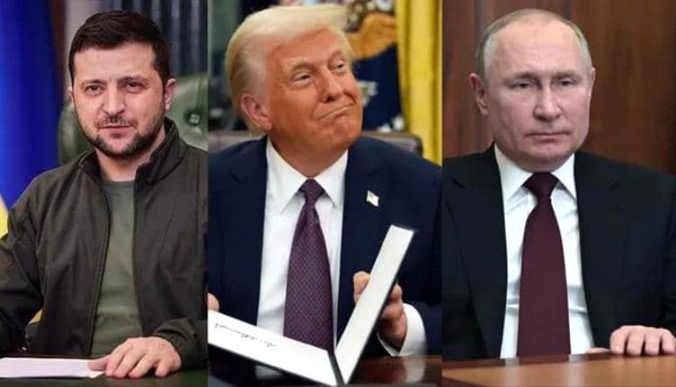 الكرملين يستبعد عقد اجتماع بين بوتين وترامب وزيلينسكي قريبا