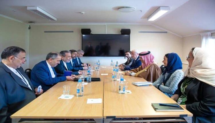 السعودية و إيران تبحثان التطورات الإقليمية والدولية على هامش منتدى أوسلو