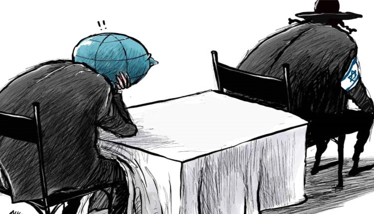 الحدث بالكاريكاتير:لايريدون السلام