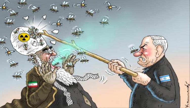 الحدث بالكاريكاتير: اسرائيل تهاجم إيران