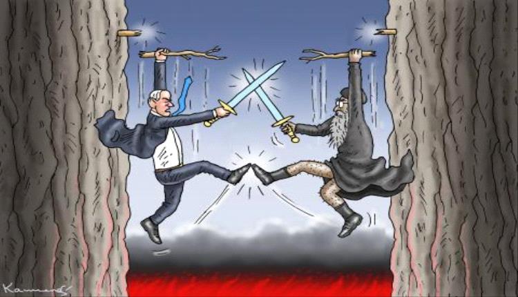 الحدث بالكاريكاتير:الحرب بين إسرائيل وإيران
