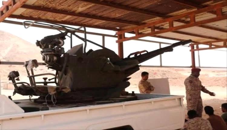 دورة تخصصية بسلاح المدفعية في لواء النخبة الحضرمي