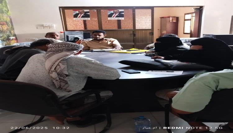تنفيذية انتقالي الحوطة تعقد اجتماعها الدوري لشهر يونيو