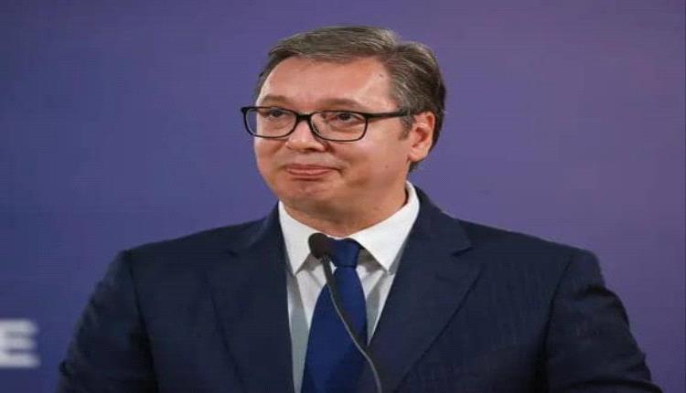 الرئيس الصربي يعلن وقف صادرات الأسلحة إلى إسرائيل