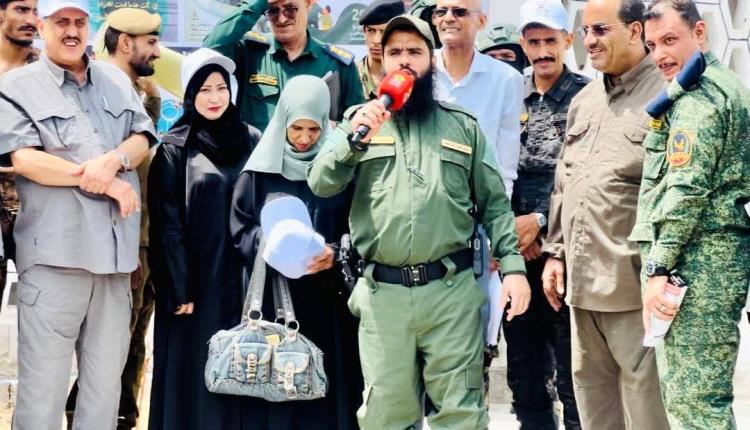 قوات الحزام الأمني تشارك في فعاليات أسبوع التوعية المجتمعية تحت شعار "عدن آمنة بلا مخدرات"