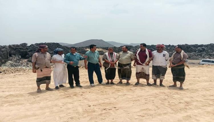 تنفيذاً لتوجيهات المحافظ بن الوزير.. تدشين مشروع إنشاء خزان مياه الخبية بمنطقة بئر علي - رضوم