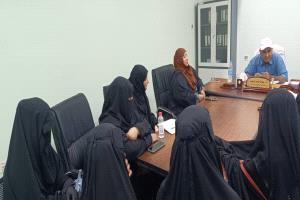 اللجنة المجتمعية النسويةتزور مستشفى الرازي وتشيد بجهود الهيئة بتحسين مستواه الخدمي