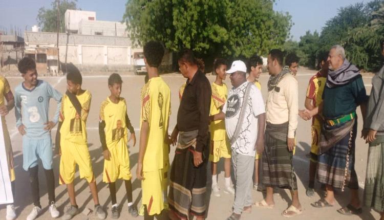 بحضور رئيس انتقالي. خنفر انطلاق دوري الناشئين للفقيدين عبدالله جرادي وعلي المشرقي بالحصن