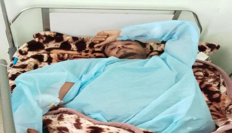 أبناء حمة يطمئنون على صحة الشيخ علي منصور الجلادي بعد خضوعه لعملية جراحية بيافع لبعوس