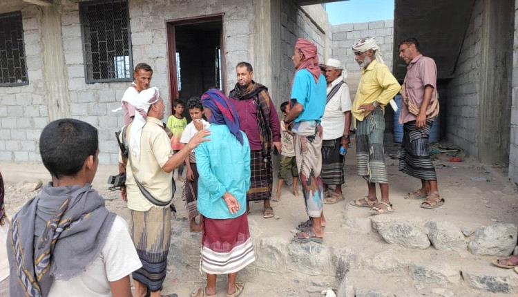 مدير عام خنفر "اليوسفي" يزور مناطق خبر المراقشة للأطلاع على اوضاعها