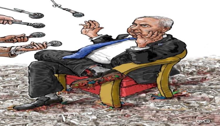 الحدث بالكاريكاتير:سفاح غزة