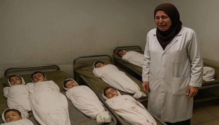 طبيبة فلسطينية تُفجع بوصول جثامين تسعة من أبنائها أثناء عملها في مجمع ناصر الطبي