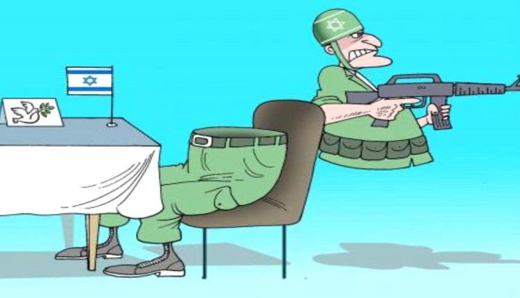 الحدث بالكاريكاتير:دعاة سلام زوراً وبهتاناً