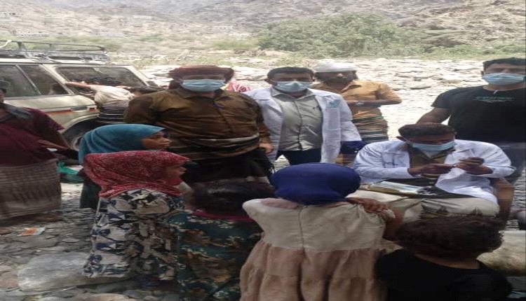 حملة صحية طارئة بيافع سرار لمواجهة تفشي الدفتيريا والحُمّيات وتطعيم الأطفال والنساء