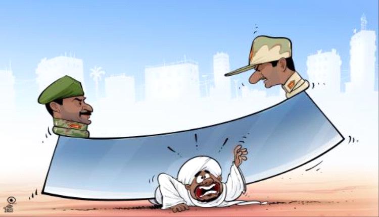 الحدث بالكاريكاتير:الصراع في السودان