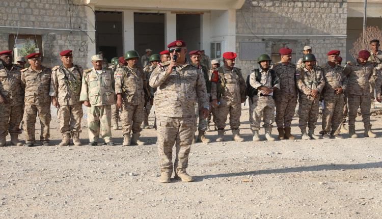 سيئون: تنفيذ تمرين عملياتي لوحدات المنطقة العسكرية الأولى واللواء 37 مدرع