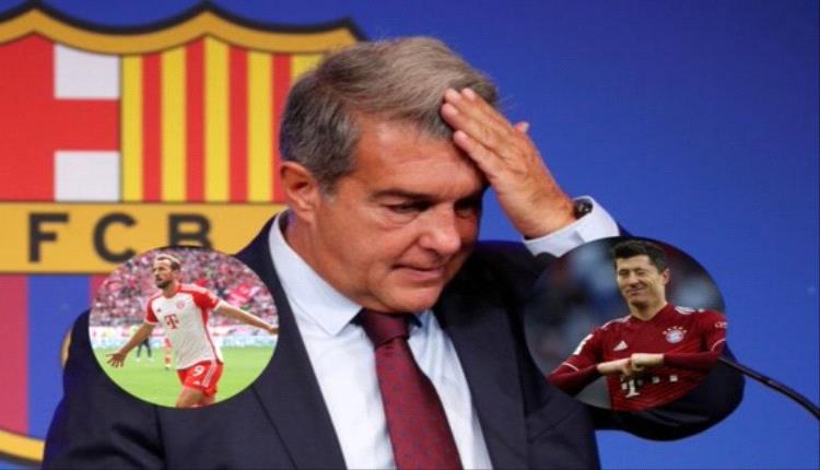 هاري كاين على اجندة برشلونة لتعويض رحيل ليفاندوفسكي المرتقب