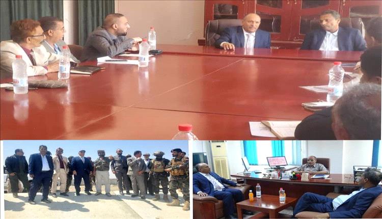 نائب وزير الصناعة والتجارة يزور محافظة أبين لبحث سبل تطوير القطاع الصناعي والاستثماري