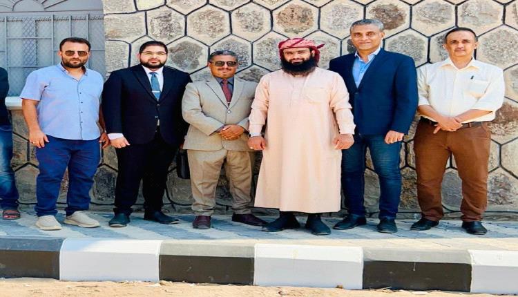 المقدم الجعدني يستقبل وفدا رفيعا في مركز علاج الإدمان بالعاصمة عدن