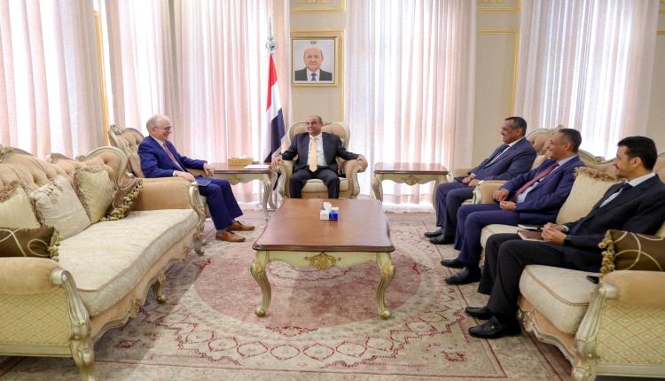 رئيس الوزراء يستقبل سفير ألمانيا الاتحادية لدى اليمن