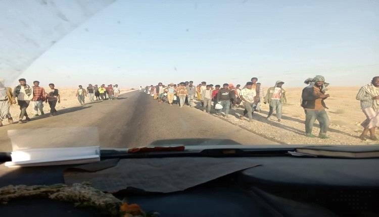 ​مئات المهاجرين الأفارقة يصلون إلى #شبوة في تصاعد جديد لحركة الهجرة البحرية