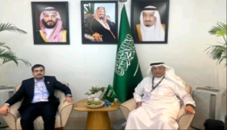 نائب وزير المياه والبيئة يبحث مع المشرف العام لوكالة الاستدامة السعودية تعزيز التعاون البيئي