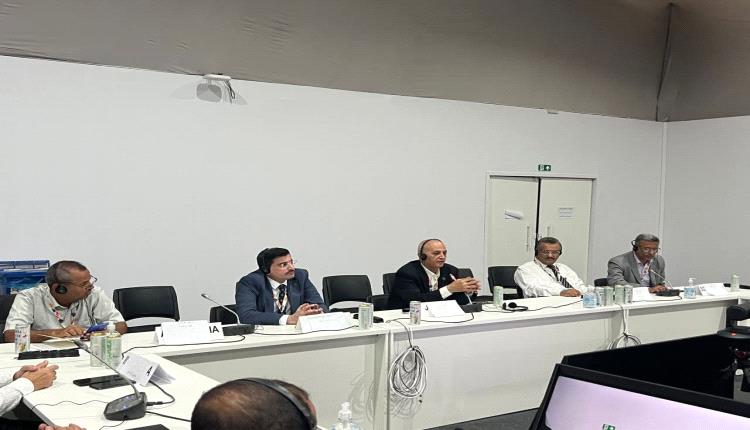 وزير المياه والبيئة يلتقي الوفد اليمني والمفاوضين وممثلي المنظمات المشاركين في (COP30)