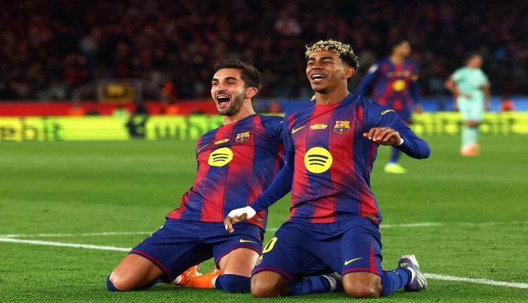 برشلونة يعود إلى «كامب نو» بانتصار ساحق على بلباو