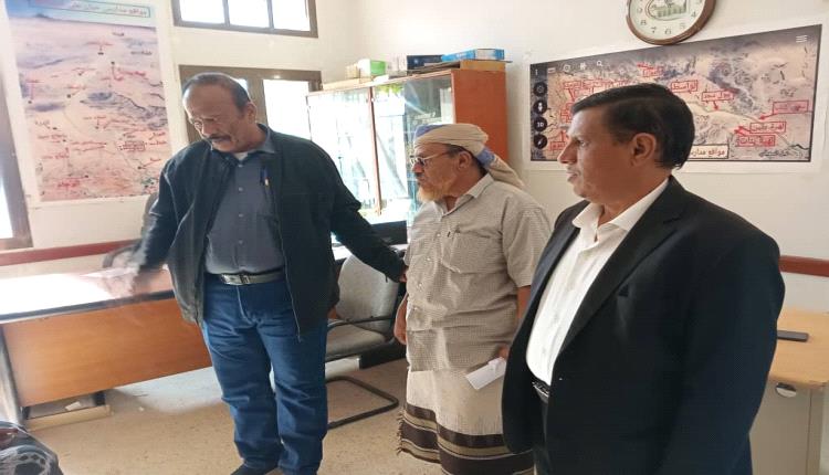 وكيل محافظ  شبوة  سالم البابكري يزور مكتب التربية والتعليم في مديرية حبان للأطلاع على سير العملية التعليمية