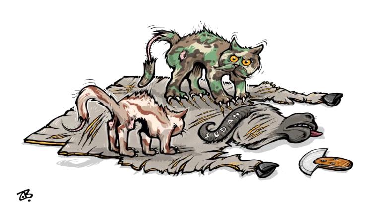 طرفا الحرب في السودان