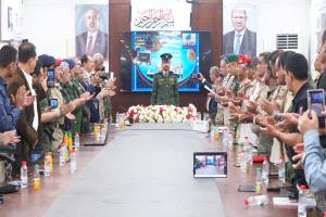 المقدم باسمير ينال الماجستير بامتياز عن دراسة في الجرائم الإلكترونية باليمن