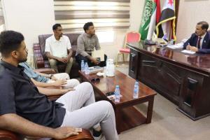 باتيس يثمن جهود طلاب الطب بجامعة العرب في دراسة مرجعية لتعداد الدم بالمكلا