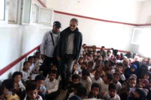 اعتماد فصول دراسية جديدة في حجر خلال زيارة ميدانية لمدير تربية الضالع