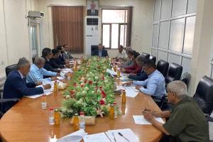 اللجنة الفنية المساعدة للجنة العليا لمتابعة تنفيذ خطة أولويات الإصلاحات الاقتصادية الشاملة تعقد اجتماعها في عدن