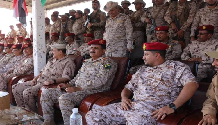 بحضور وزير الدفاع..اللواء الخامس دعم واسناد يشهد عرضأ عسكري مهيب