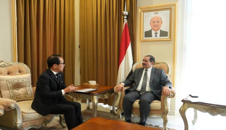 وزير الداخلية يبحث مع السفيرين الياباني والكوري التعاون الثنائي في مجال التدريب والتأهيل ومكافحة الإرهاب