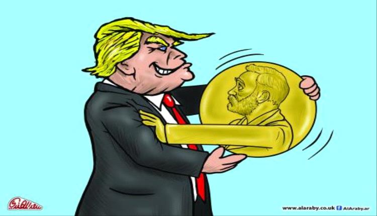 الحدث بالكاريكاتير: جائزة نوبل للسلام