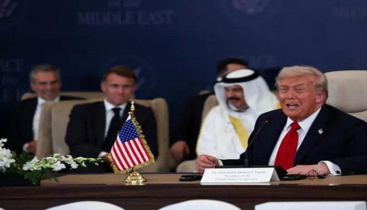 ترامب يشيد بالرئيس المصري: "قائد عظيم" خلال قمة شرم الشيخ للسلام