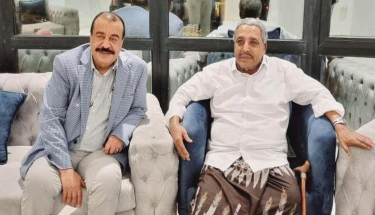 اللواء بن بريك يهنئ الزعيم حسن باعوم بذكرى ثورة 14 أكتوبر المجيدة