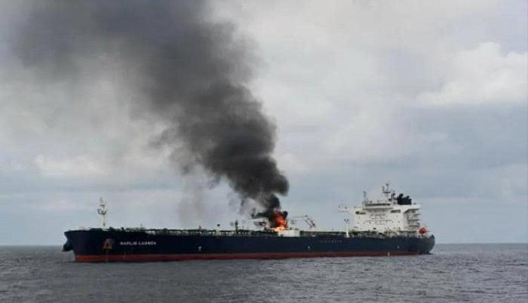 الحوثيون ينفون مسؤوليتهم عن استهداف ناقلة نفط في خليج عدن