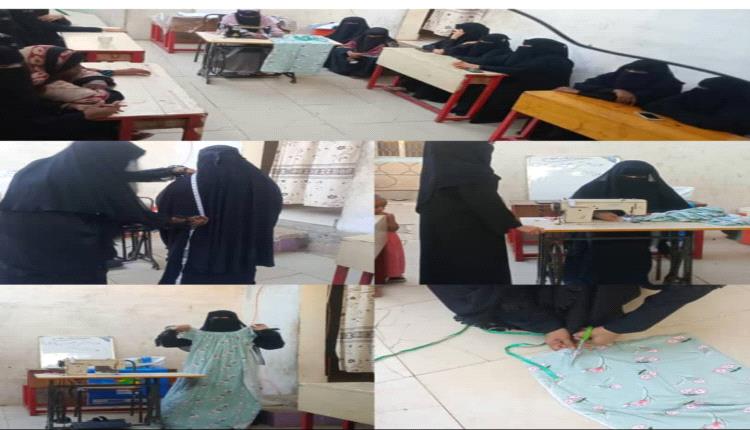 جمعية إكرام التنموية الخيرية بالكود تُقيم دورة تدريبية في مجال الخياطة لـ20 متدربة