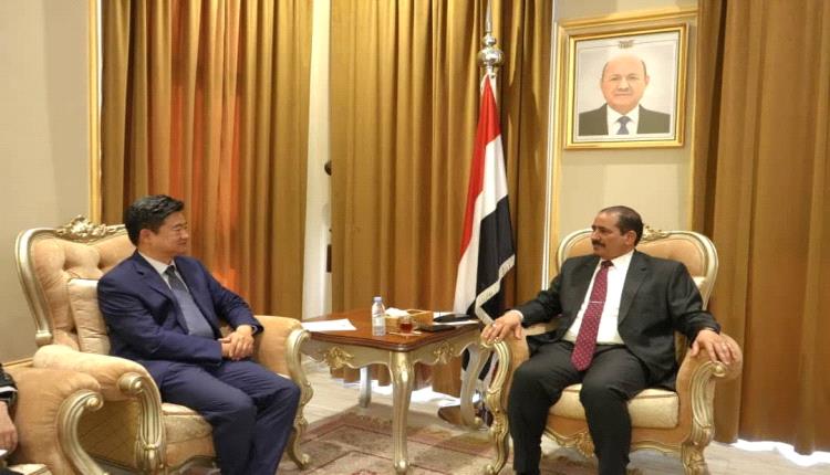 اللواء حيدان يثمن الدعم الصيني لوزارة الداخلية