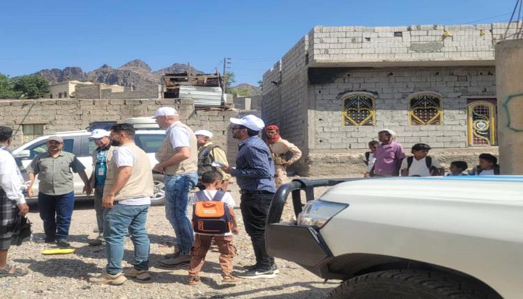 مدير عام المسيمير يستقبل وفدًا رفيعًا من البرنامج الوطني ضمن مشروع الإدارة المتكاملة للموارد المائية