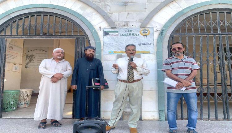 انتقالي صيرة يدشن محاضرات توعوية لطلاب مدارس المديرية