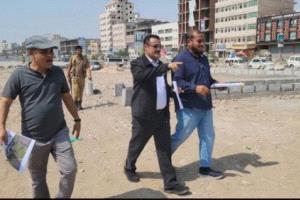 تدشين مشروع تطوير متنفس عام في مثلث دوار السفينة بالمنصورة بعدن